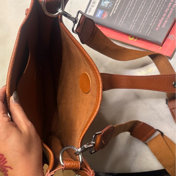 Brown Leather Shoulder Bag - Picture 6 of 6